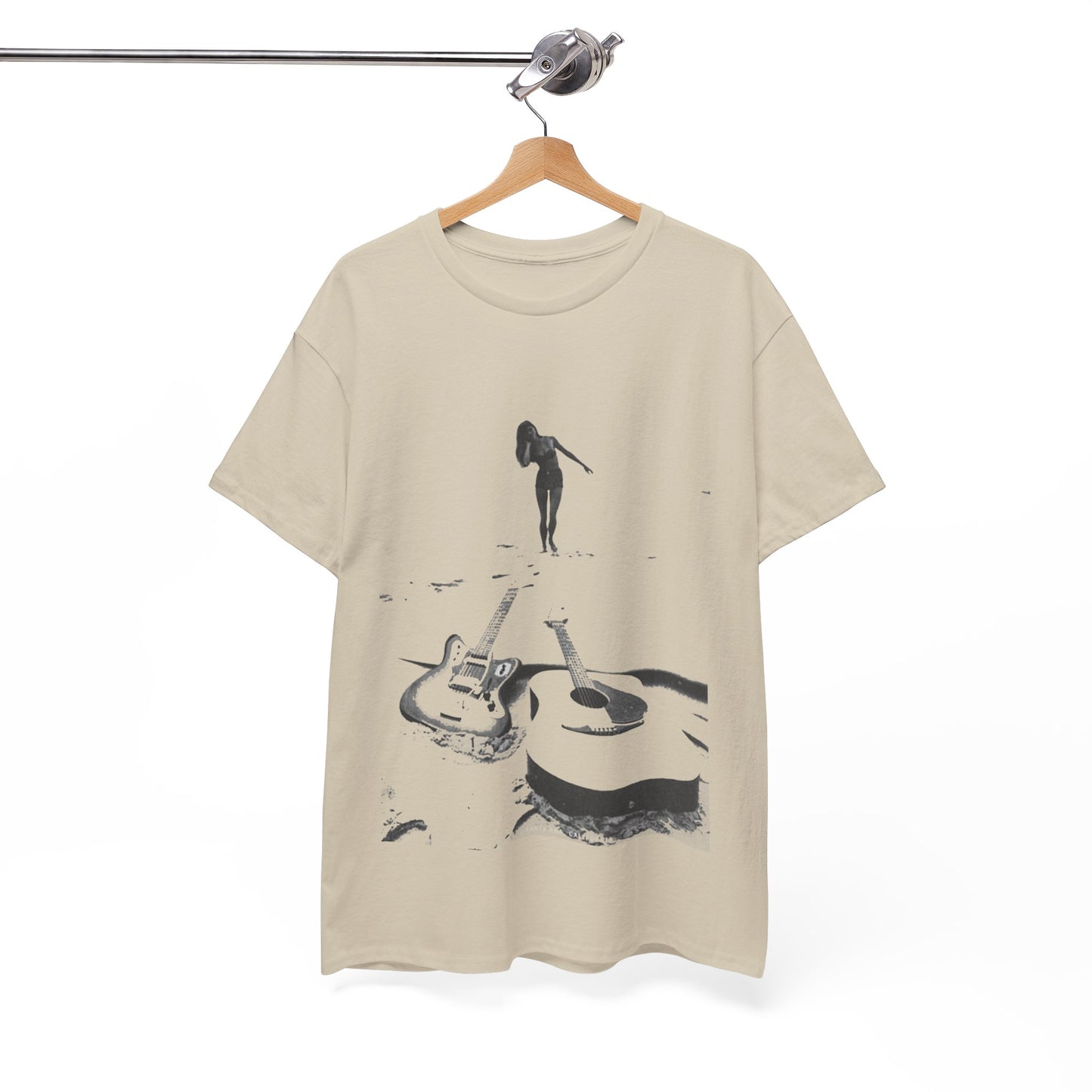 Bikini Beach Guitar T-shirt