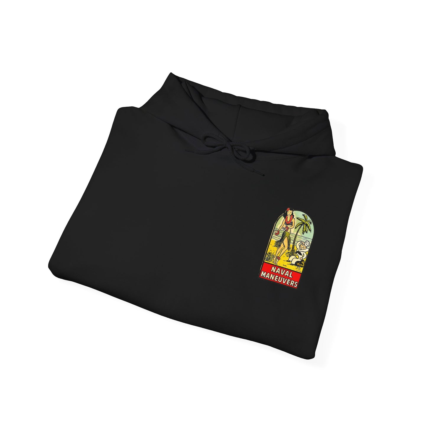 Retro Naval Maneuvers Hooded Sweatshirt