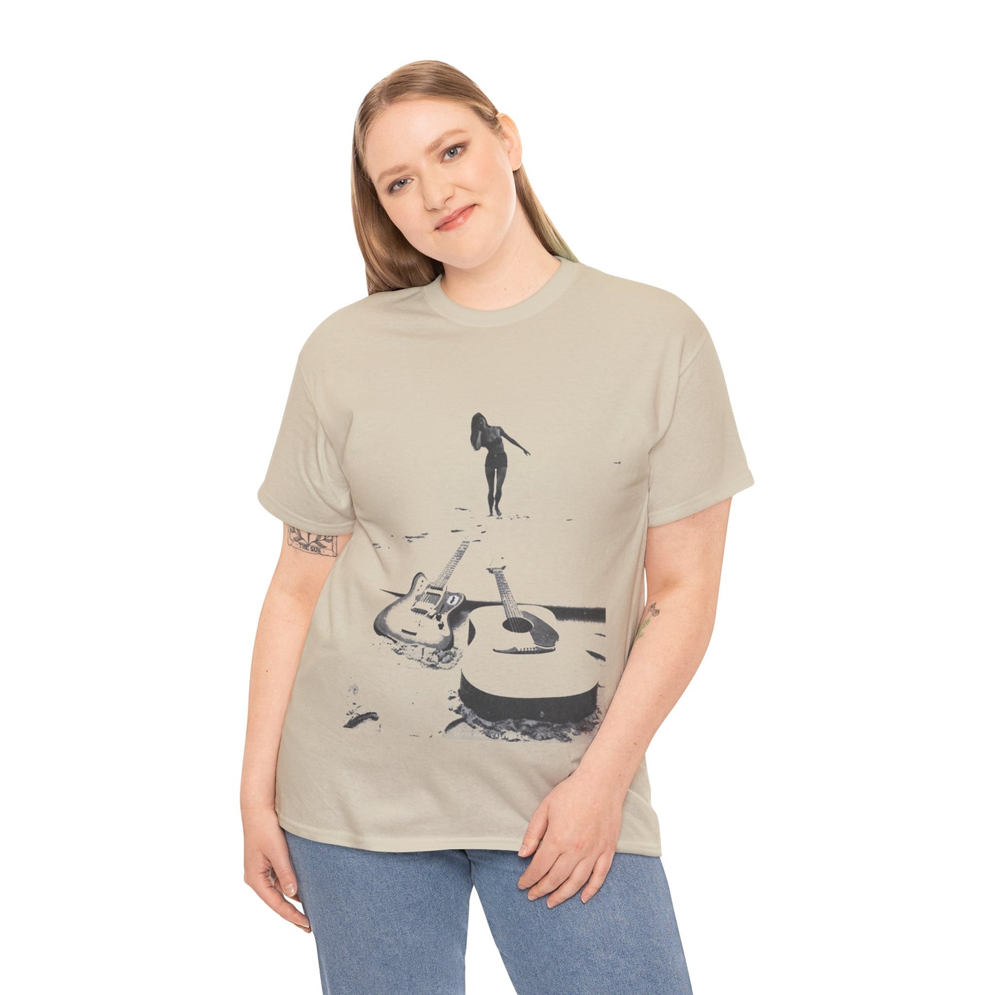 Bikini Beach Guitar T-shirt