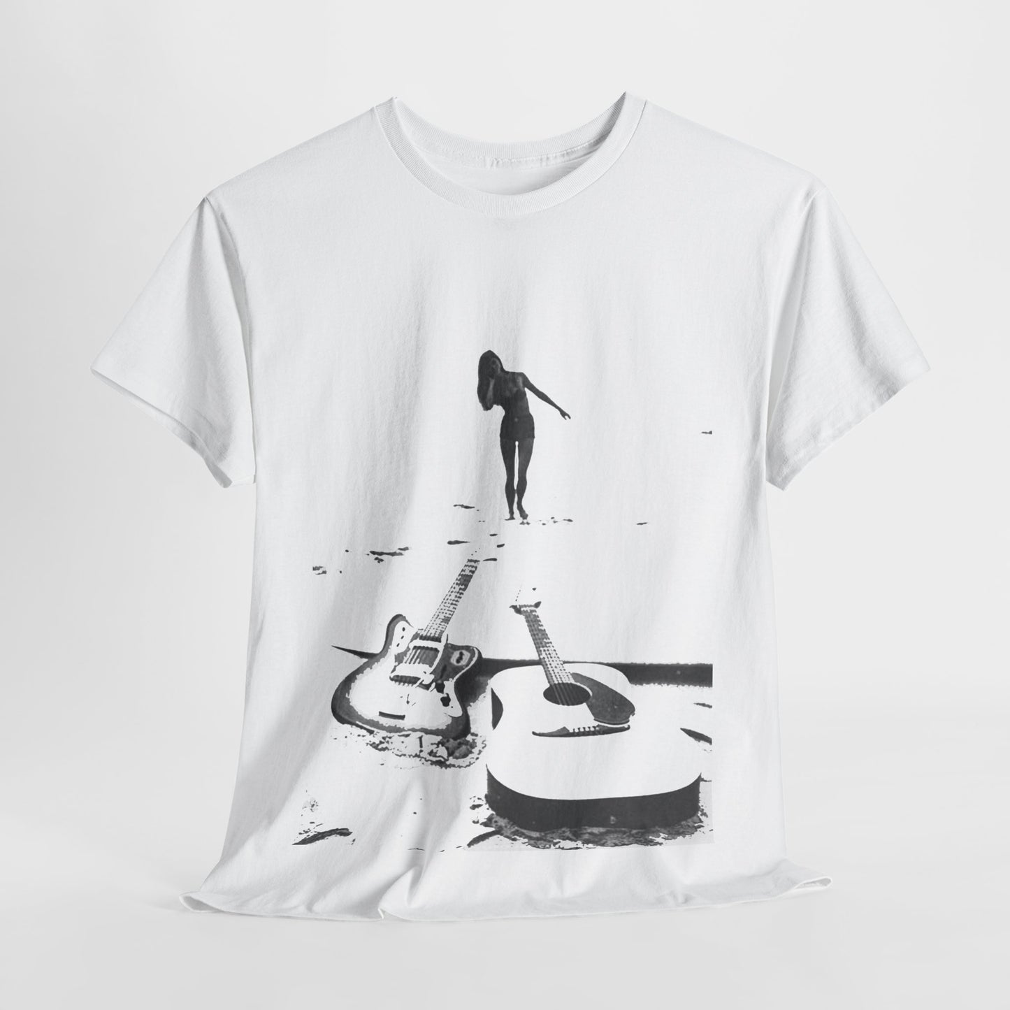 Bikini Beach Guitar T-shirt