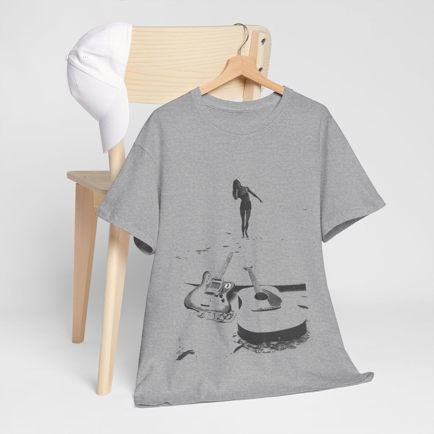Bikini Beach Guitar T-shirt