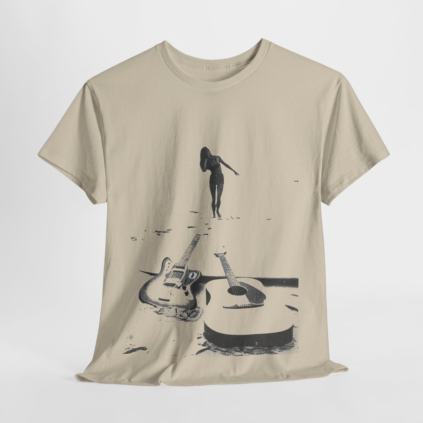 Bikini Beach Guitar T-shirt