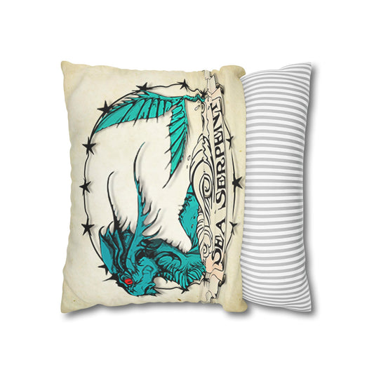 Sea Serpent Cushion Cover