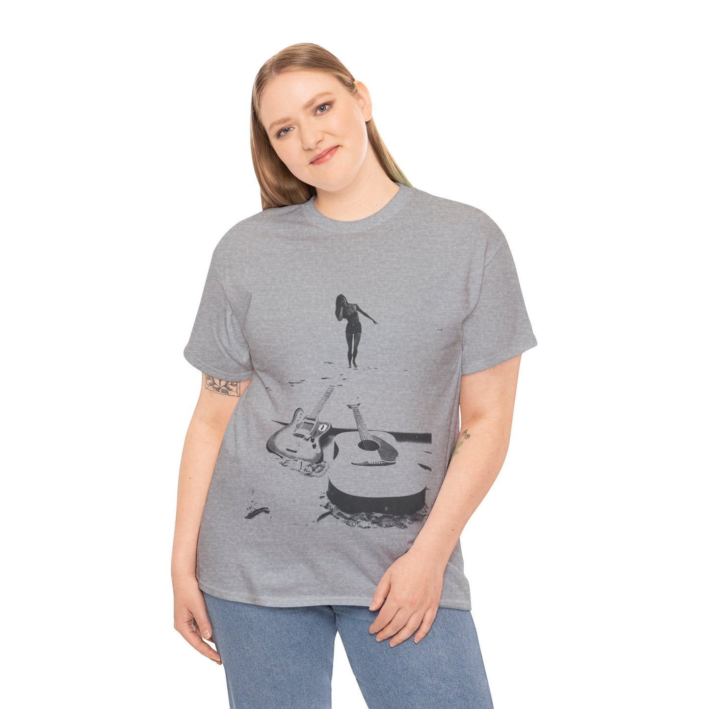 Bikini Beach Guitar T-shirt