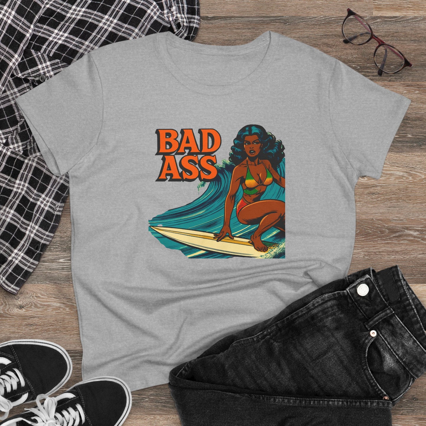 Bad Ass Womens T-Shirt