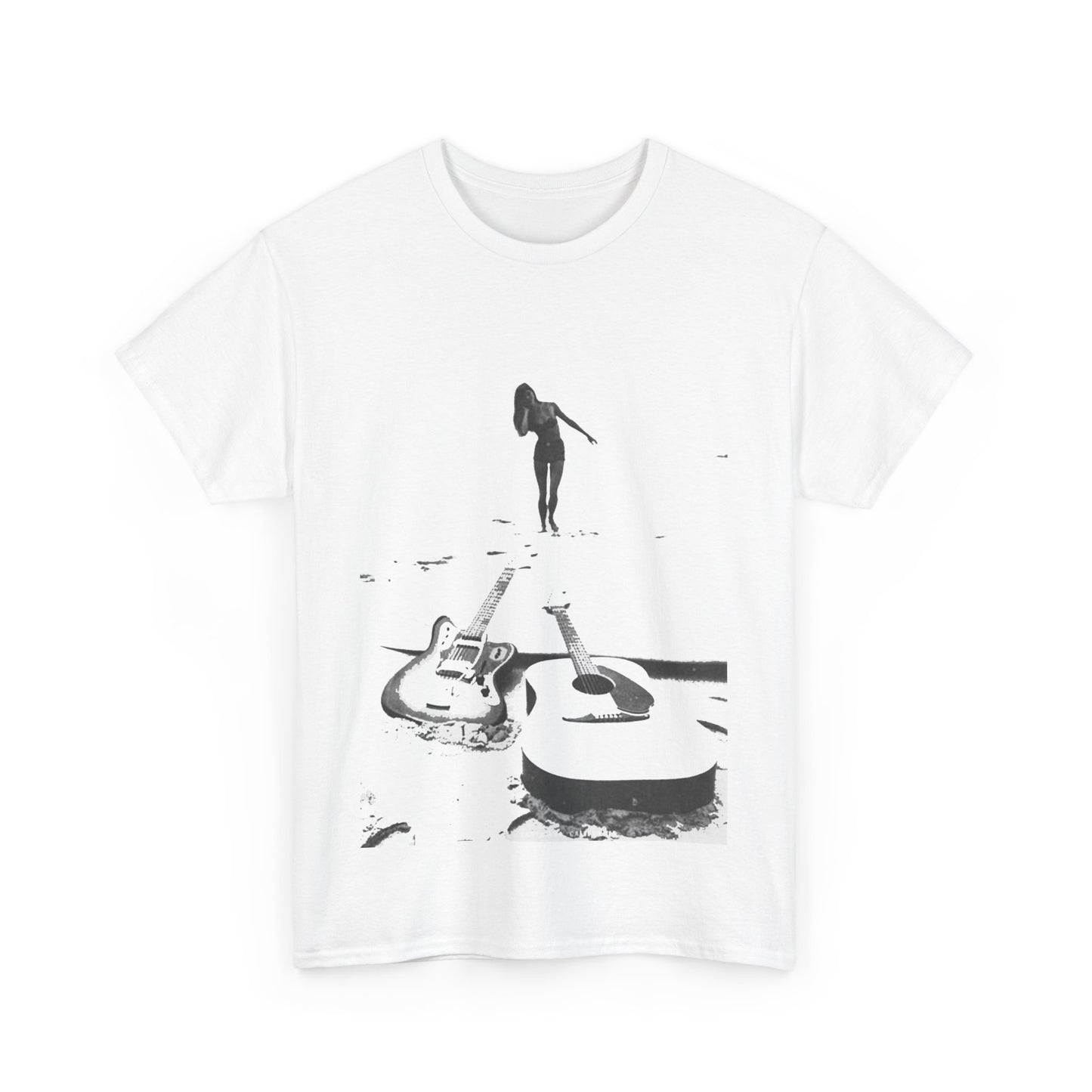 Bikini Beach Guitar T-shirt