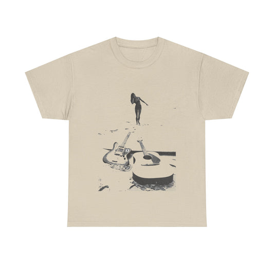 Bikini Beach Guitar T-shirt