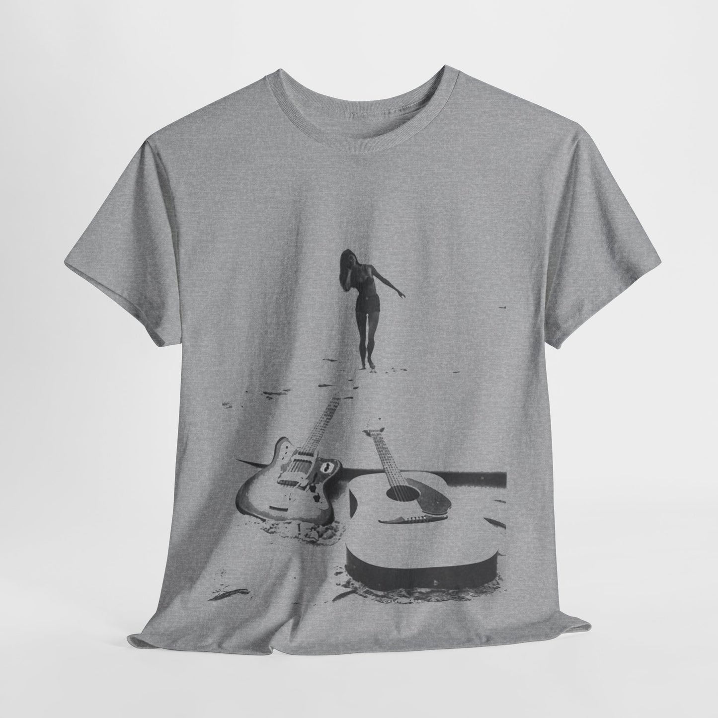 Bikini Beach Guitar T-shirt