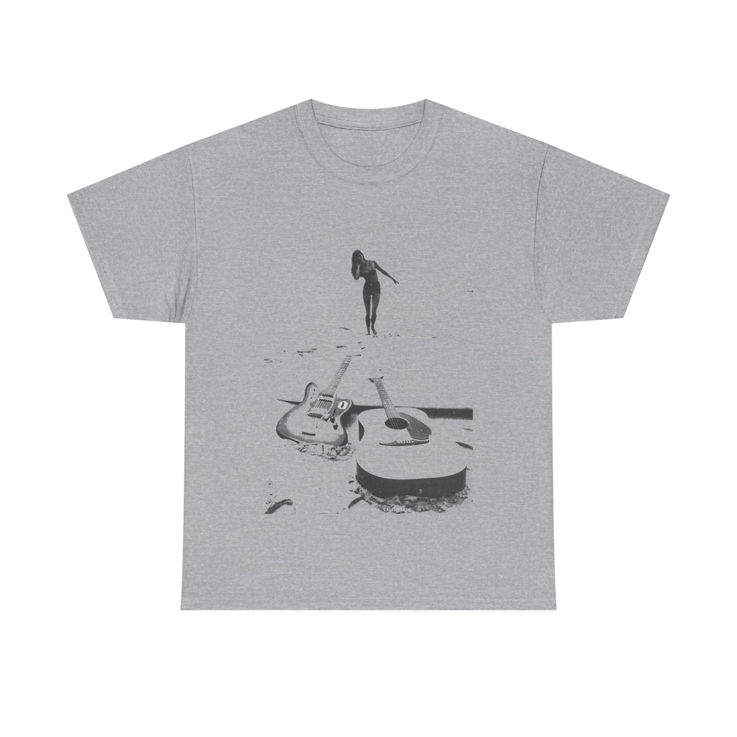 Bikini Beach Guitar T-shirt