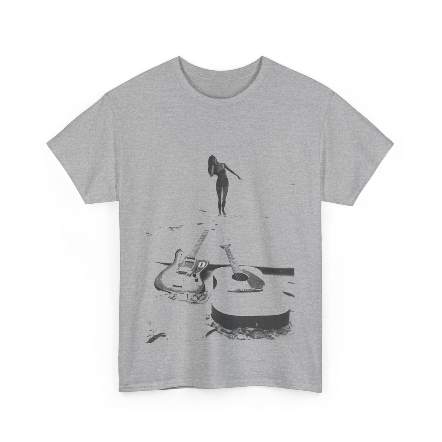 Bikini Beach Guitar T-shirt