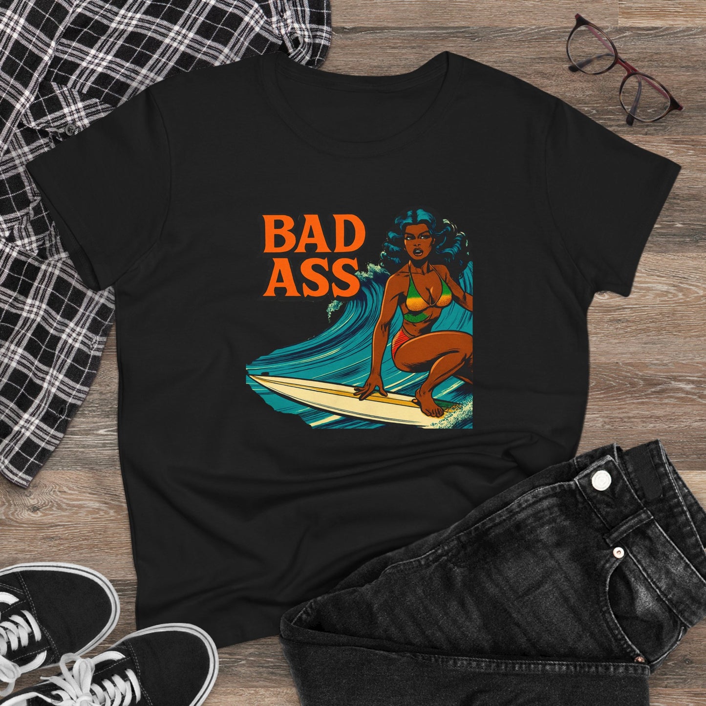 Bad Ass Womens T-Shirt