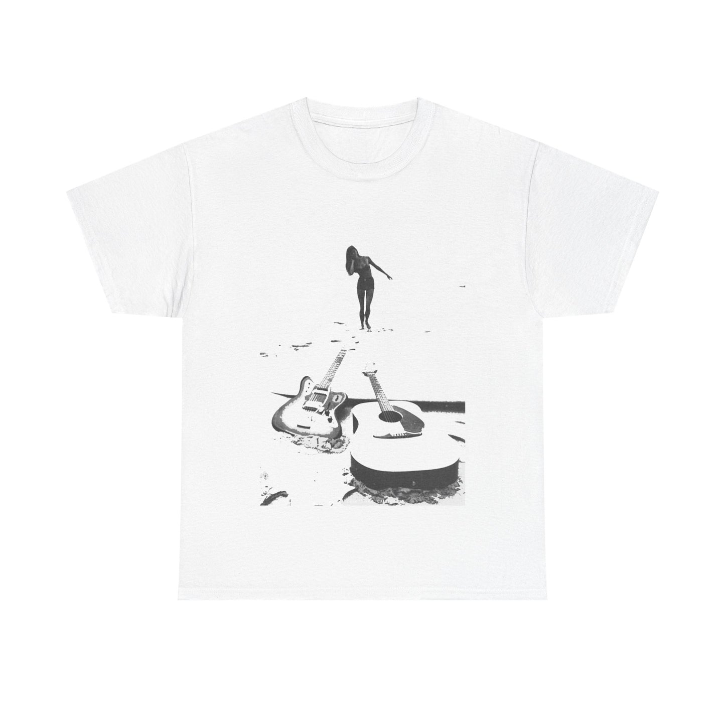 Bikini Beach Guitar T-shirt