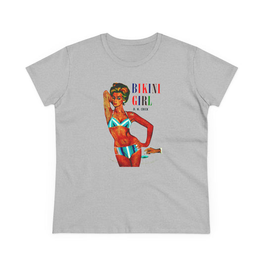 60s Bikini Girl Womens T-shirt