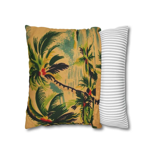 Vintage Hawaiian Cushion Cover