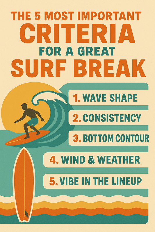 Retro Surf Guide: 5 Things Every Great Surf Break Needs