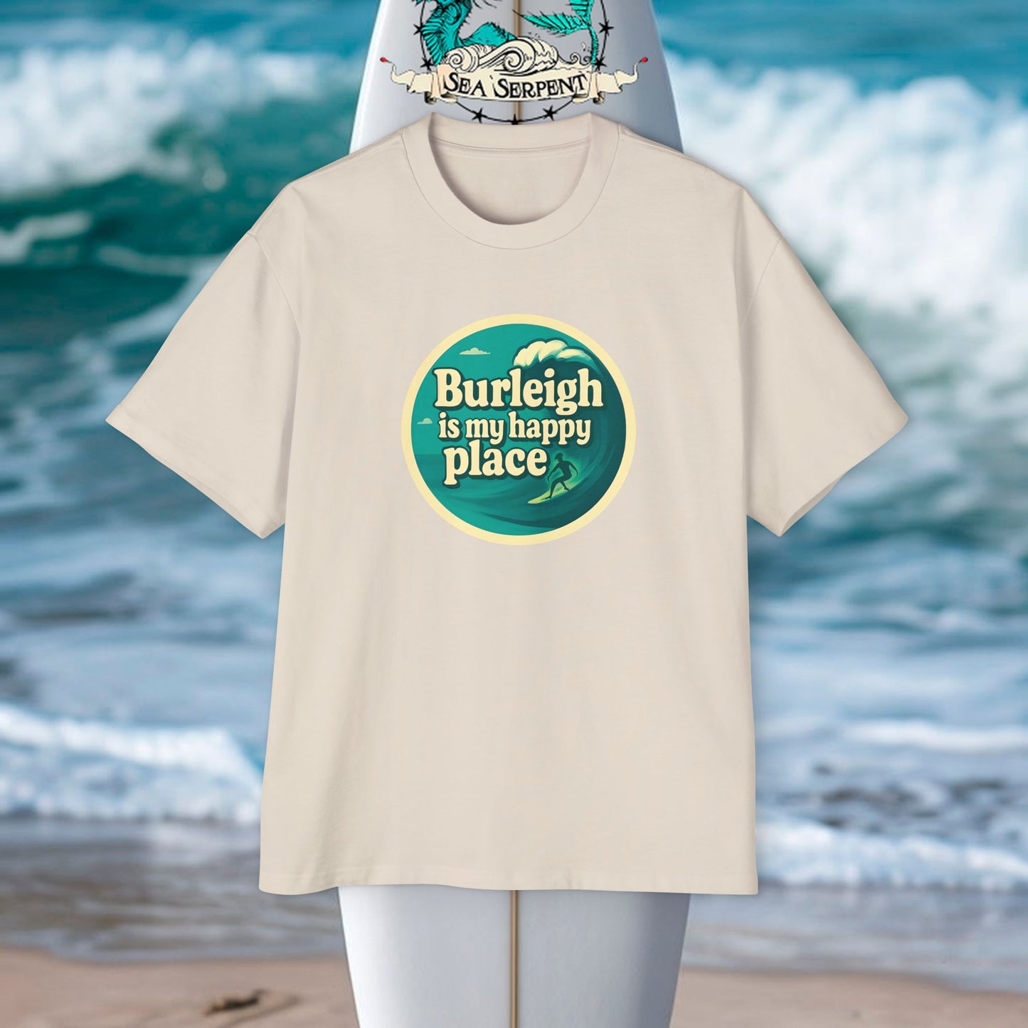 Customisable Happy Place Oversized Tee