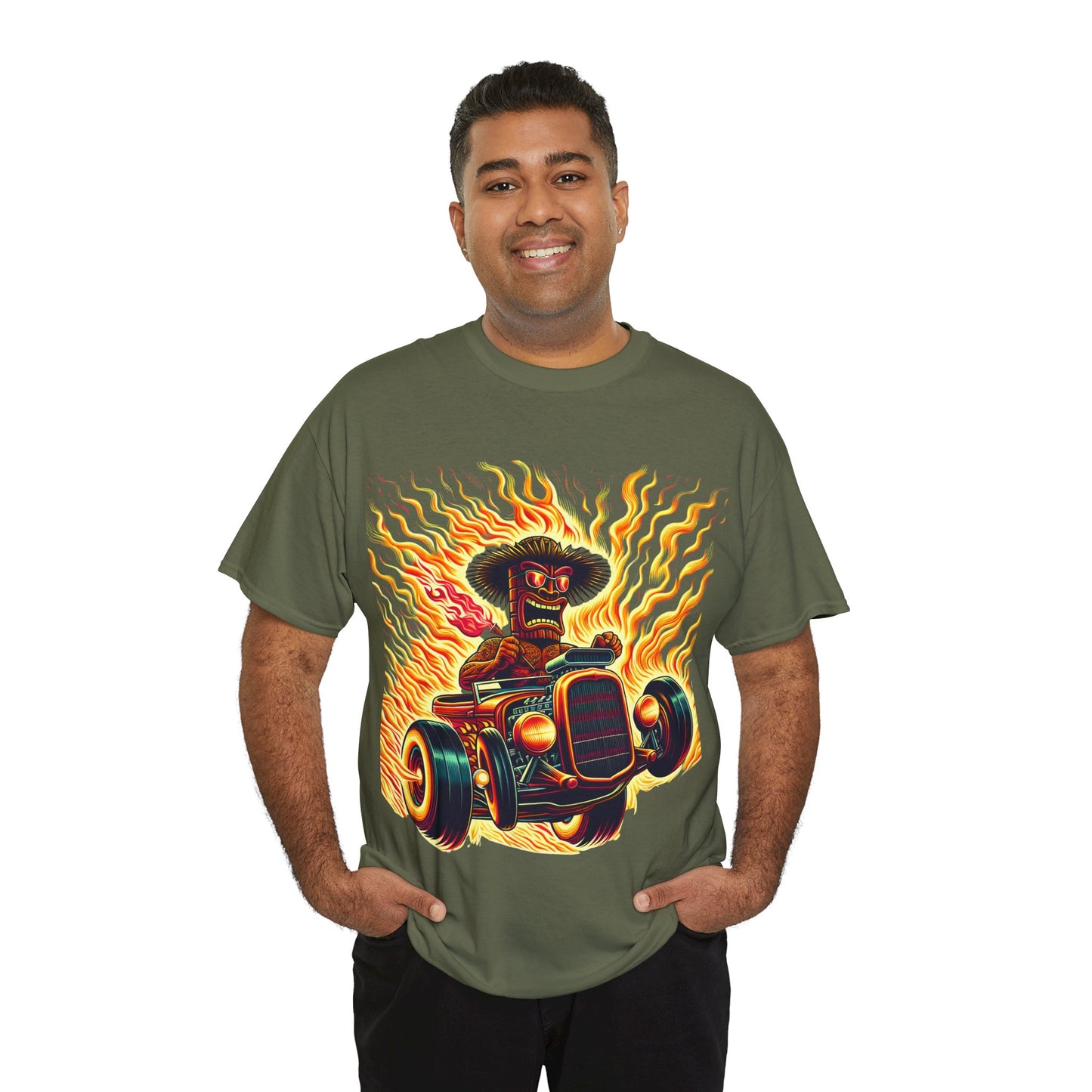 Tiki Hotrodder T-shirt