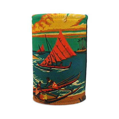 Fantasy Island Stubby Cooler