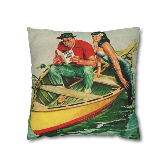 How To Catch A Mermaid Cushion Cover
