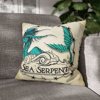 Sea Serpent Cushion Cover