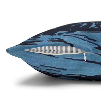 Blue Hawaii Hawaiian Cushion Cover