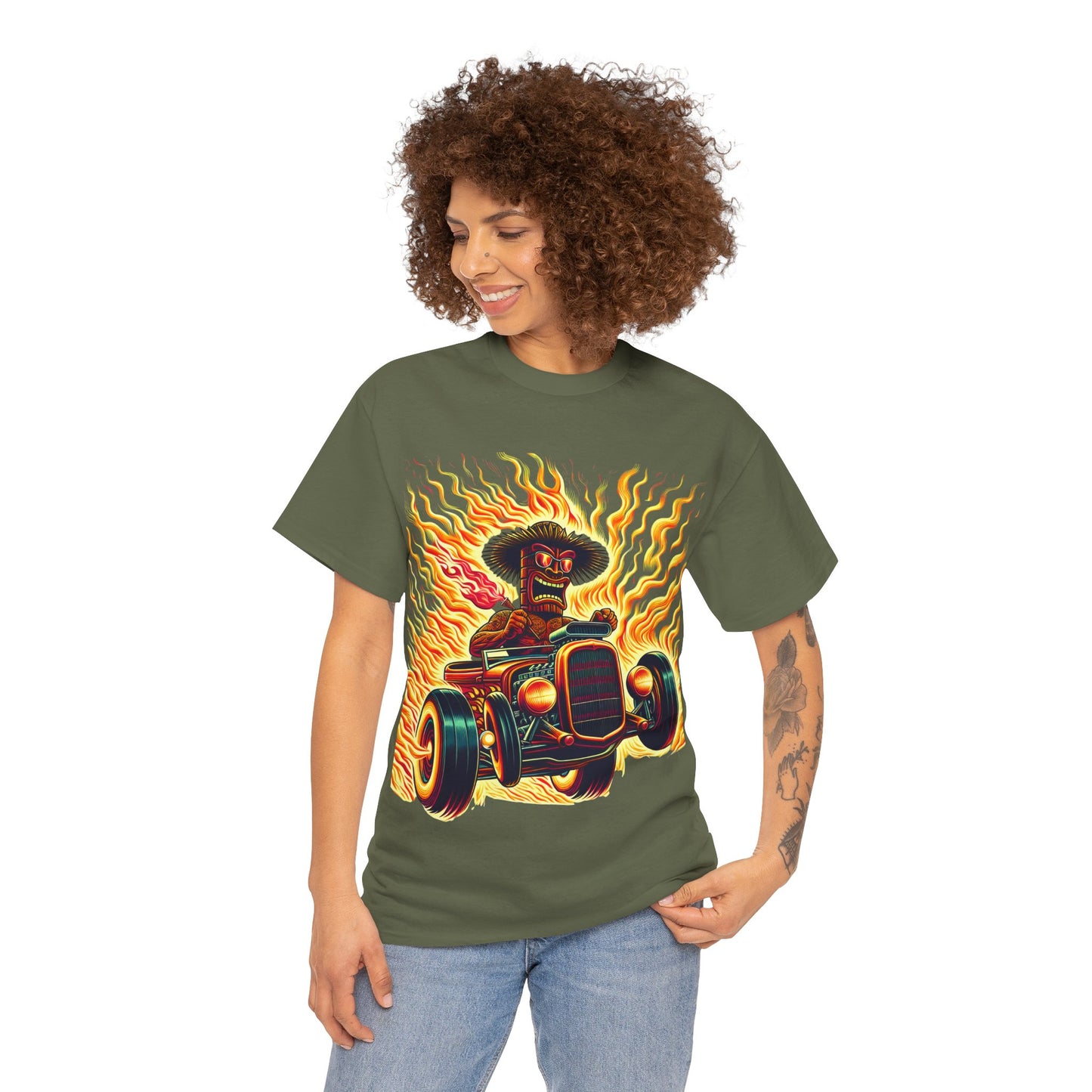 Tiki Hotrodder T-shirt
