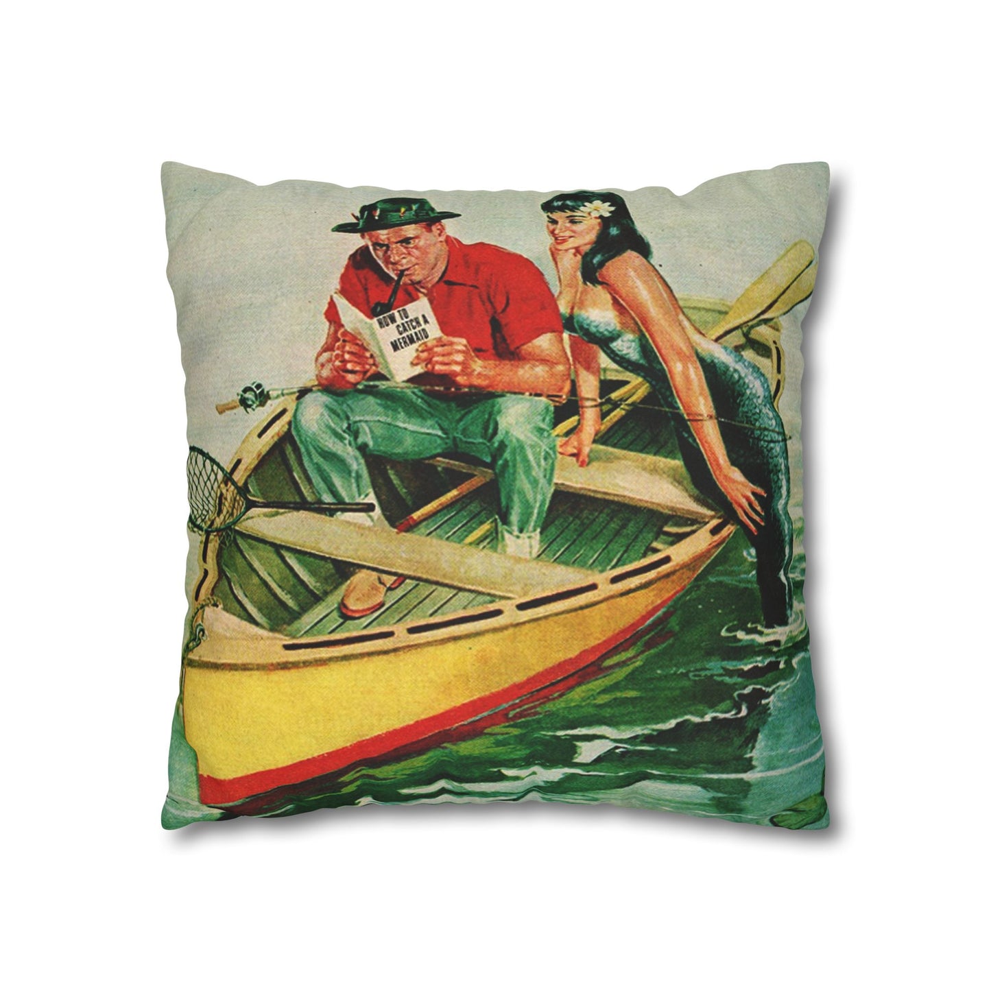 How To Catch A Mermaid Cushion Cover