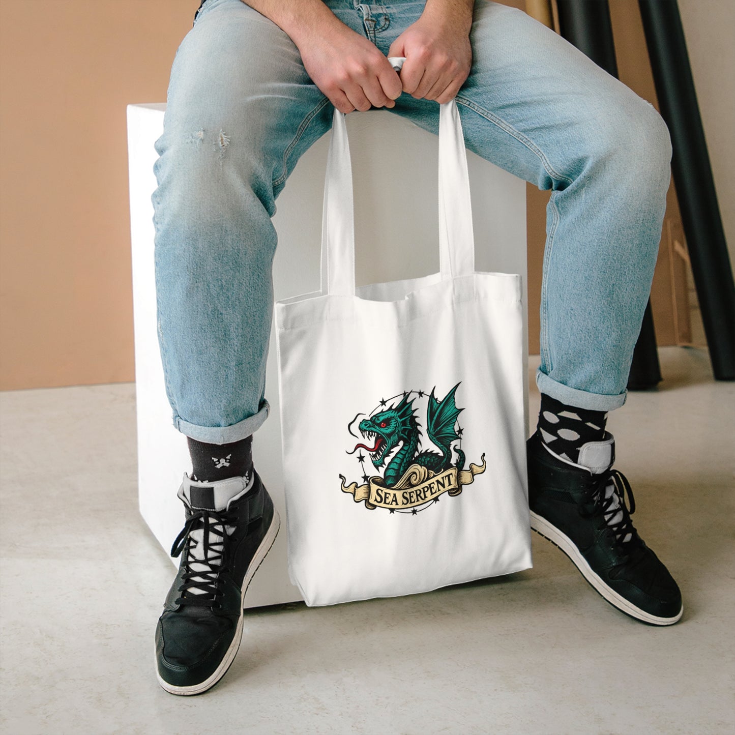 Sea Serpent Tote Bag