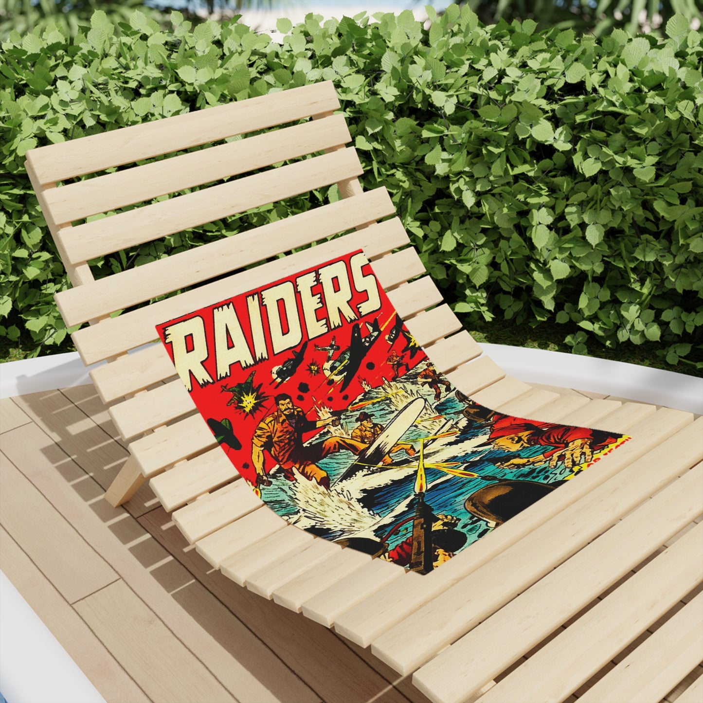 Leatherneck Raiders Beach Towel