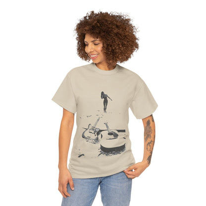 Bikini Beach Guitar T-shirt