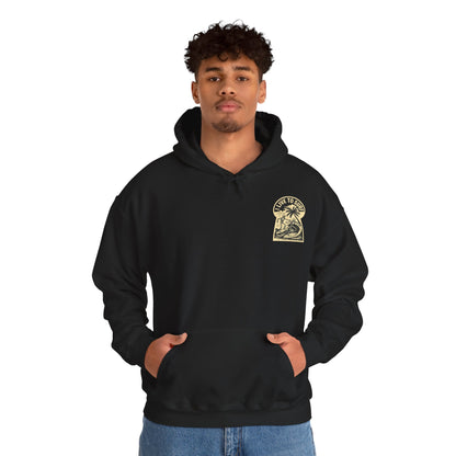 I Live To Surf Hooded Sweatshirt