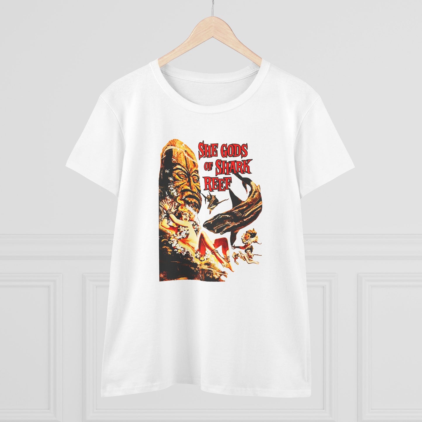 She Gods Of Shark Reef  Womens T-shirt