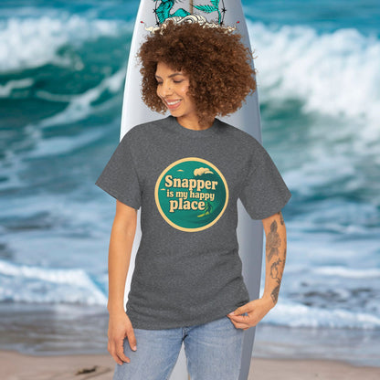 Customisable Happy Place Surf  T-shirt