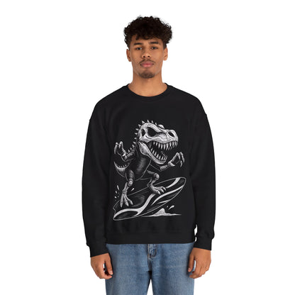 Surfing T-Rex Sweatshirt