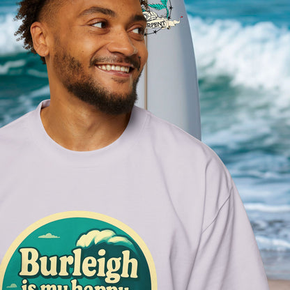 Customisable Happy Place Oversized Tee