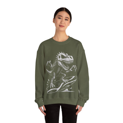 Surfing T-Rex Sweatshirt