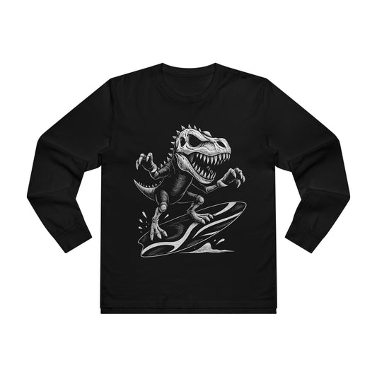 Surfing T-Rex Long Sleeve T-Shirt