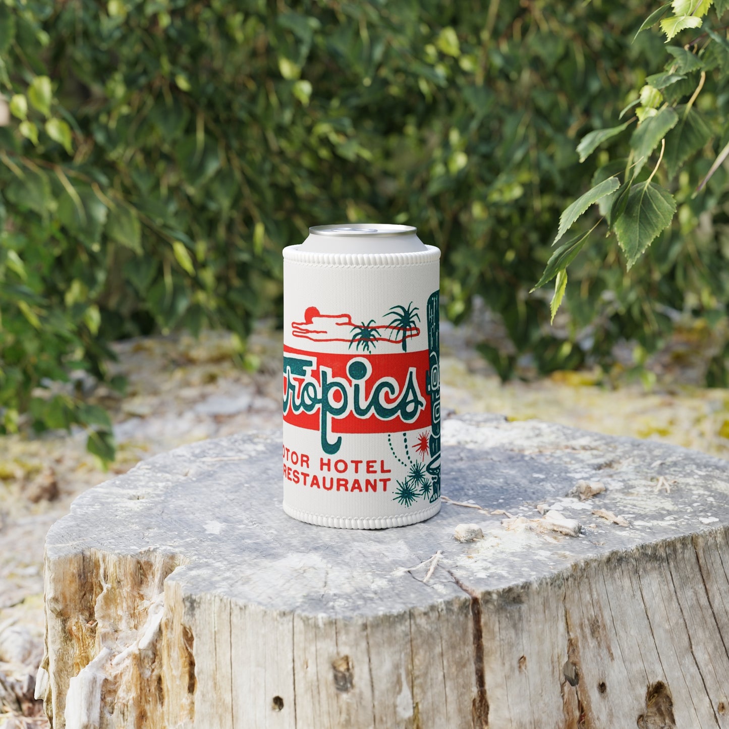 Retro Tropics Stubby Cooler