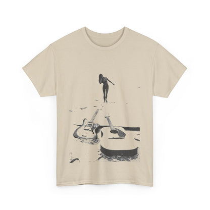 Bikini Beach Guitar T-shirt