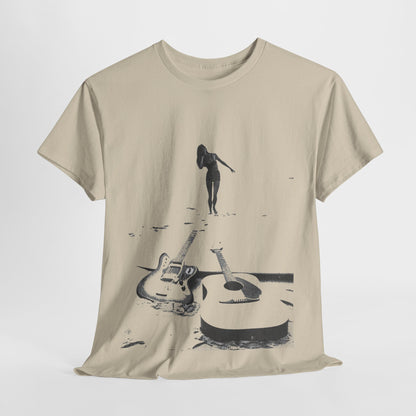 Bikini Beach Guitar T-shirt