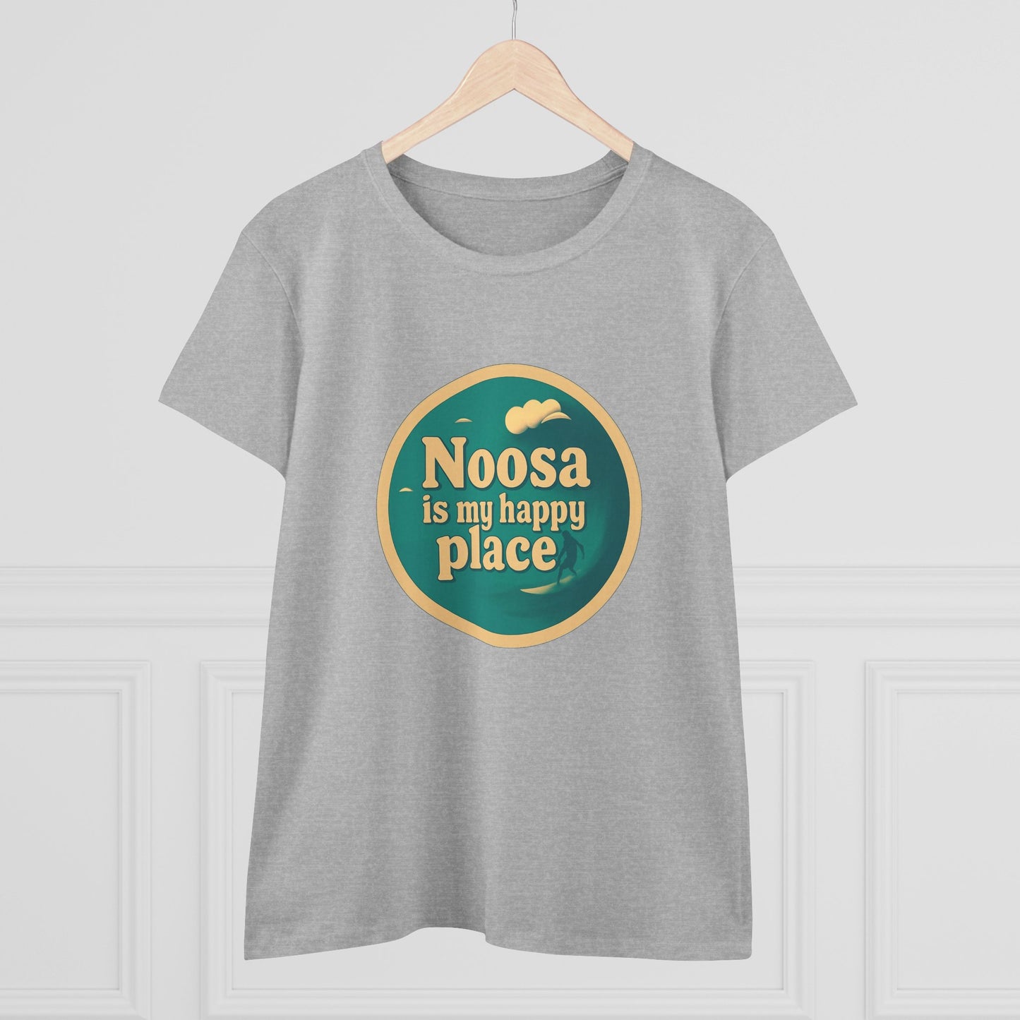 Customisable Happy Place Surf Tee Womens