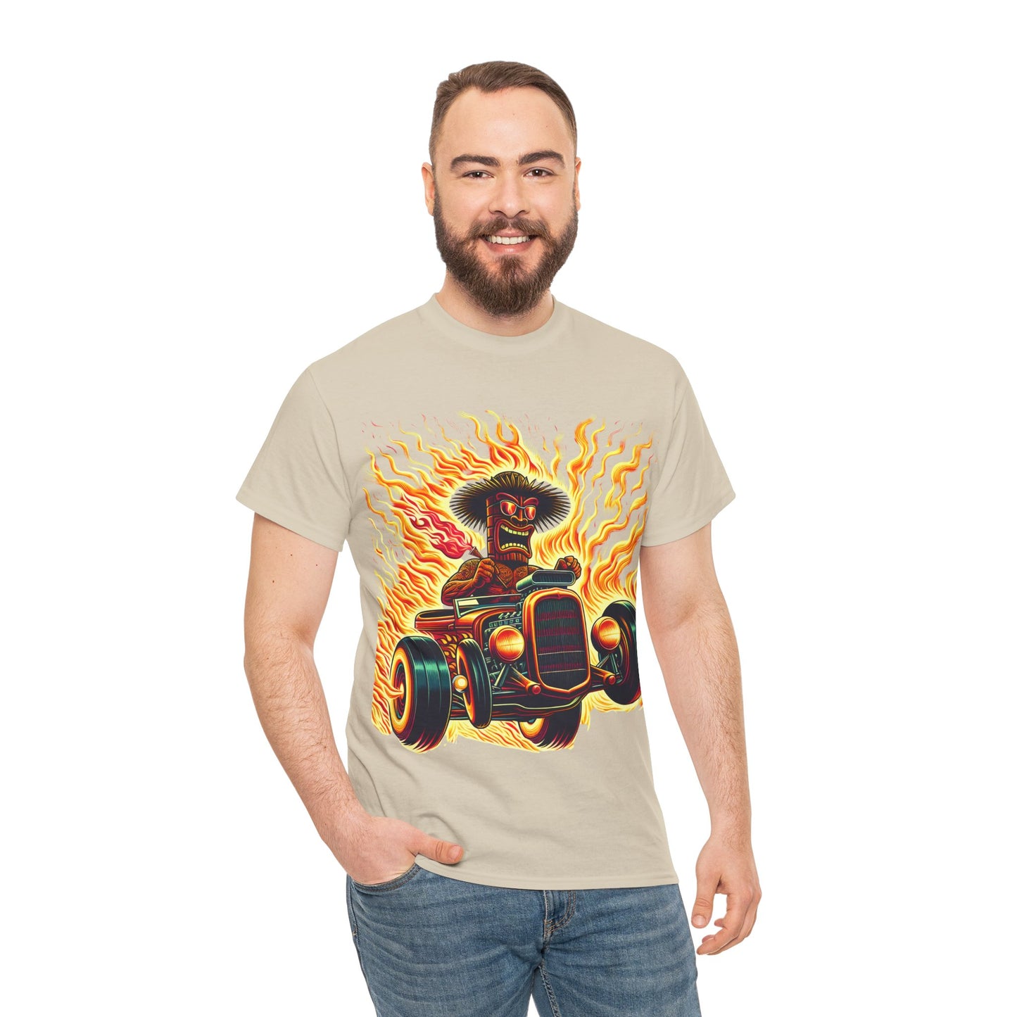 Tiki Hotrodder T-shirt