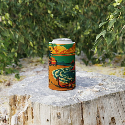Fantasy Island Stubby Cooler