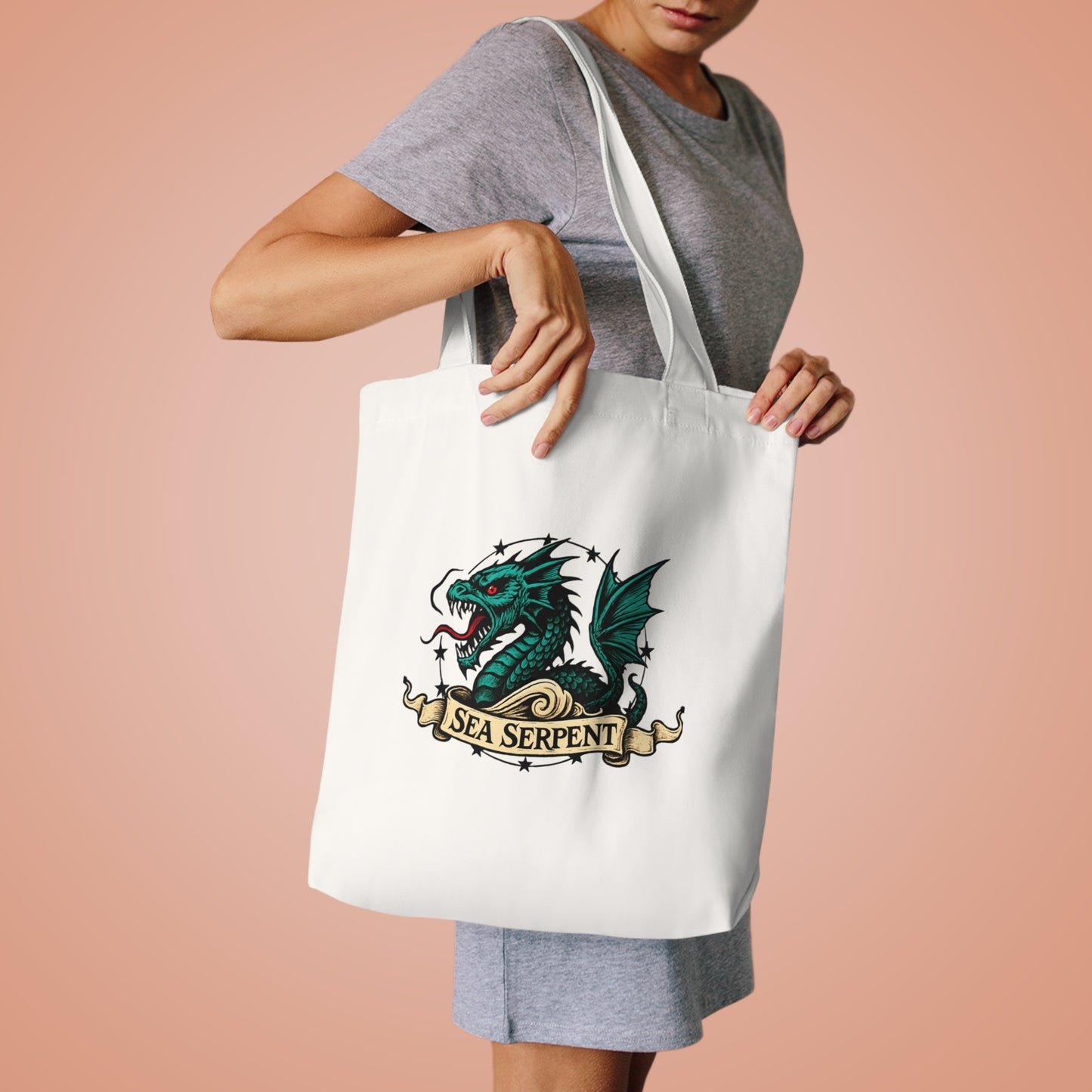 Sea Serpent Tote Bag
