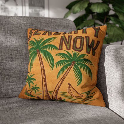 Serenity Now Vintage Hawaiian Cushion Cover