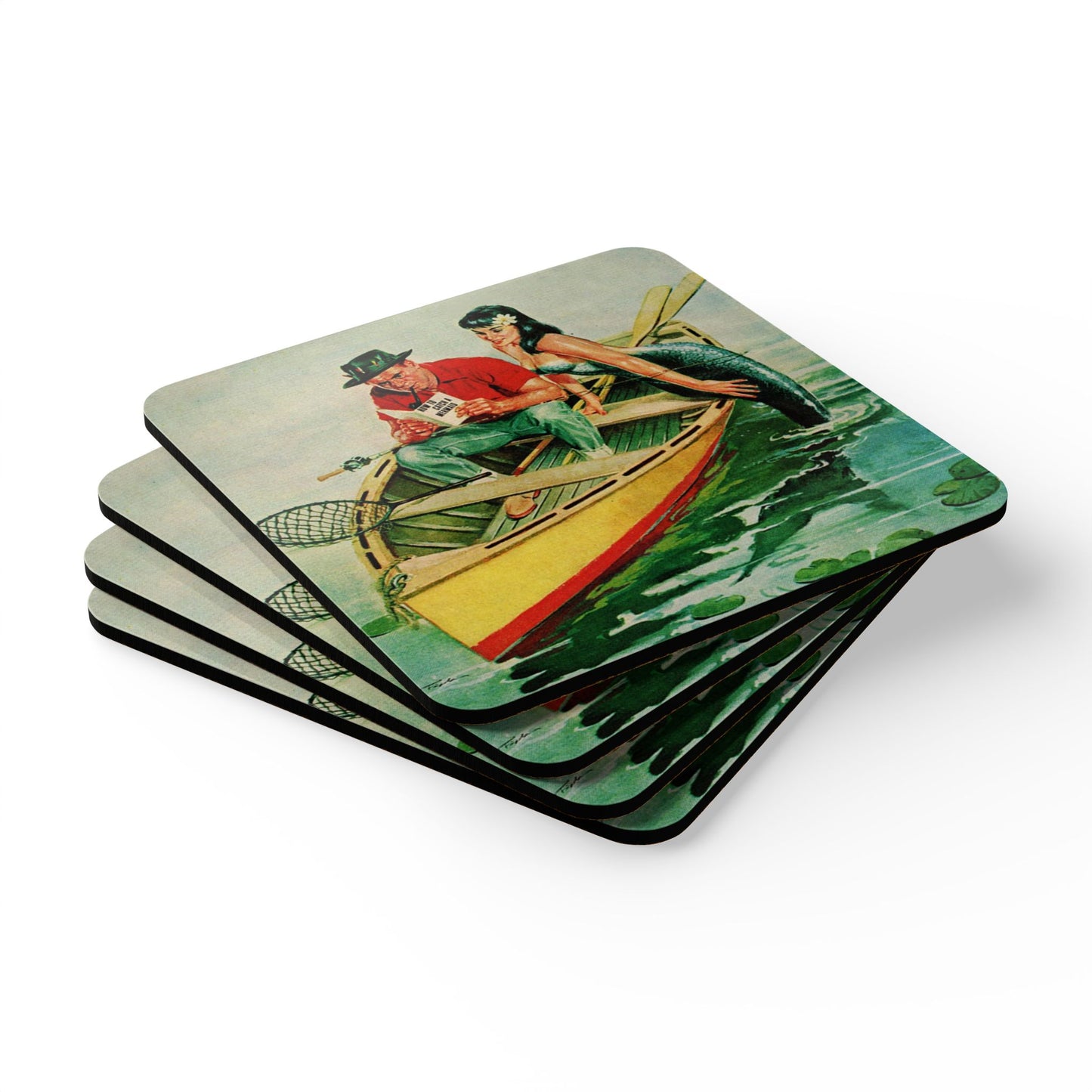 How To Catch A Mermaid Coaster Set