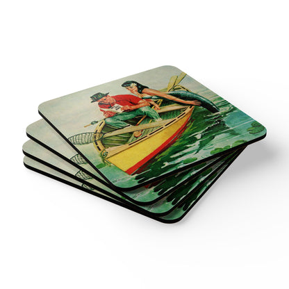 How To Catch A Mermaid Coaster Set