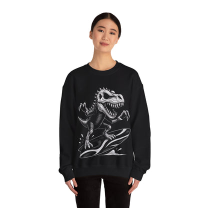 Surfing T-Rex Sweatshirt