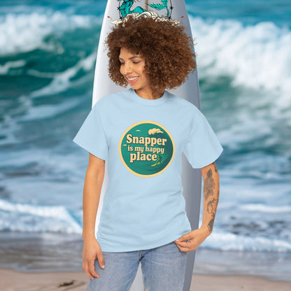 Customisable Happy Place Surf  T-shirt