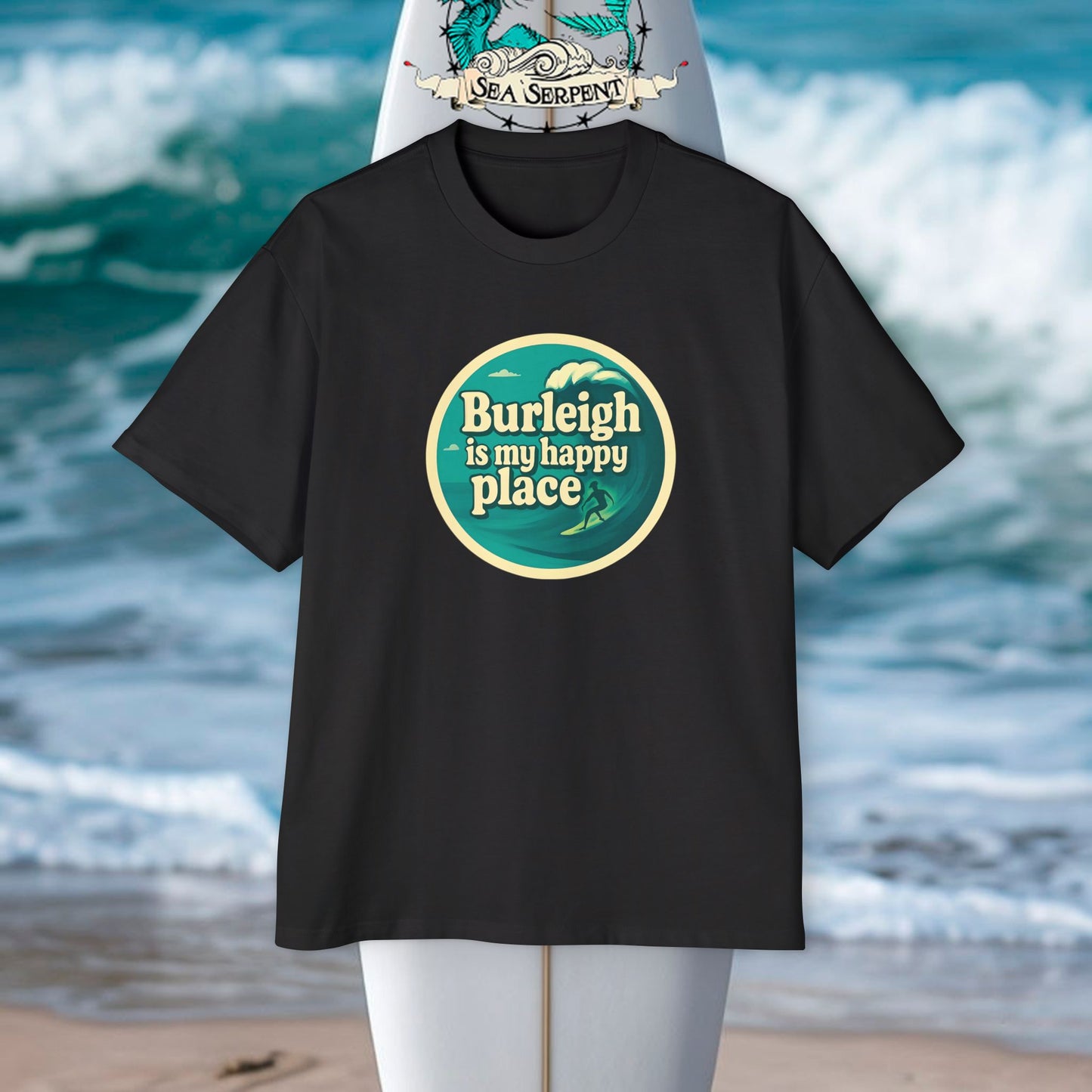 Customisable Happy Place Oversized Tee